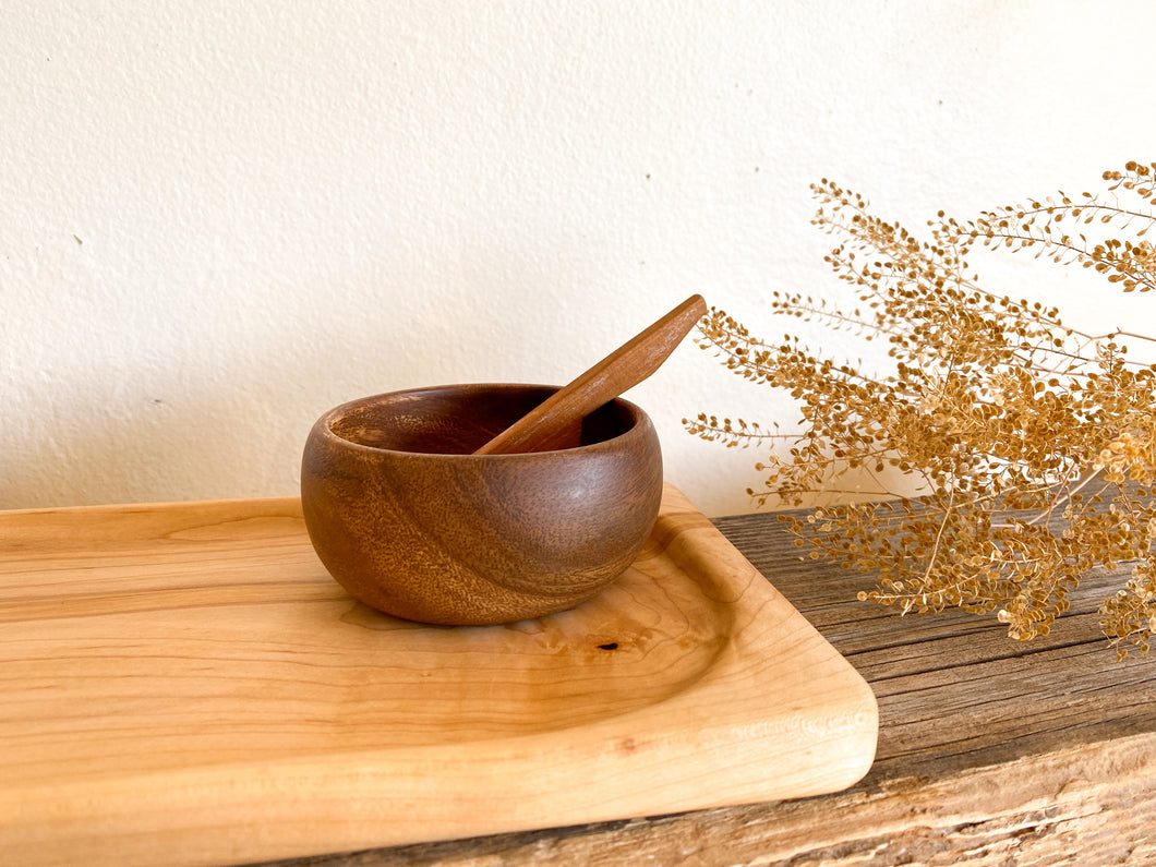 Teak Wood Small Bowl