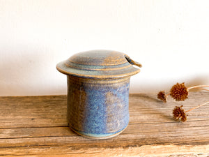 Studio Pottery Honey/Sugar Cellar