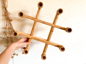 Wooden Candelabra