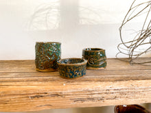 Load image into Gallery viewer, Blue/Green Mini Pottery Set