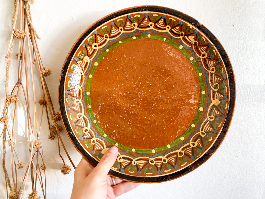 Mexican Red Clay Platter