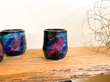 Load image into Gallery viewer, Black &amp; Blue Pottery Vessel