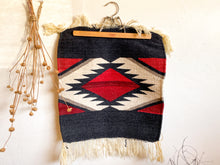 Load image into Gallery viewer, Black &amp; Red Mexican Textile