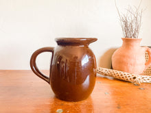 Load image into Gallery viewer, Brown Pottery Pitcher