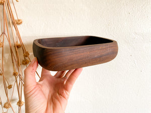 Rectangular Wooden Bowl
