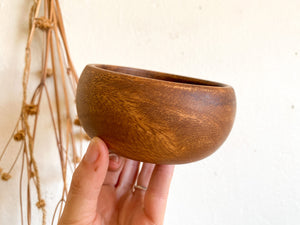 Teak Wood Small Bowl
